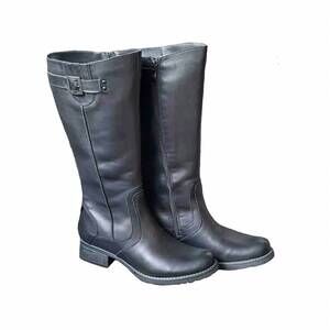 NEW V-ITALIA women's nicola boots in black
